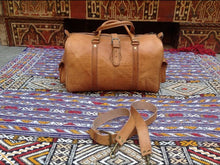 Load image into Gallery viewer, Handmade Leather GYM Duffle Bag and Purse