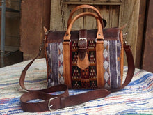Load image into Gallery viewer, Kilim Satchel, Great Looking on winter Looking
