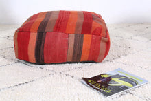 Load image into Gallery viewer, All Wool Footstool Kilim Pillow