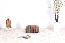 Load image into Gallery viewer, Handmade and HandWoven Moroccan Kilim Pouf