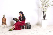 Load image into Gallery viewer, Handmade berber square footstools