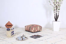 Load image into Gallery viewer, All Wool Footstool Kilim Pillow