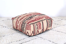 Load image into Gallery viewer, All Wool Footstool Kilim Pillow