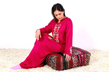 Load image into Gallery viewer, Floor cushion kilim pouf