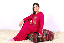 Load image into Gallery viewer, Floor cushion kilim pouf