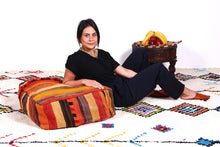 Load image into Gallery viewer, Berber ottoman pouf