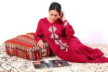 Load image into Gallery viewer, All Wool Footstool Kilim Pillow