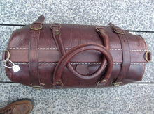 Load image into Gallery viewer, Carry on Large Leather Duffle Travel Bag