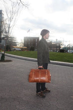 Load image into Gallery viewer, Leather Duffle Bag & Purse