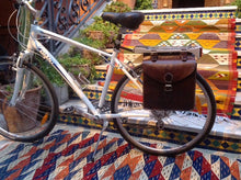 Load image into Gallery viewer, New York Leather Bicycle Saddle Bag