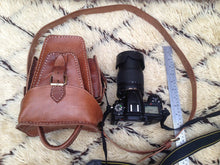 Load image into Gallery viewer, Cameraman - Nikon & Canon handmade Leather Photographer Purse NOW in NY