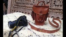 Load image into Gallery viewer, Cameraman - Nikon & Canon handmade Leather Photographer Purse NOW in NY