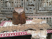 Load image into Gallery viewer, Genuine Real Snake Skin Backpack