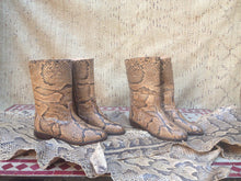 Load image into Gallery viewer, Genuine Snake Skin Handmade Boots
