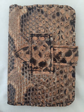 Load image into Gallery viewer, Reserved - Genuine Snake Skin Hand Stitch Passeport and Wallet Leather Case