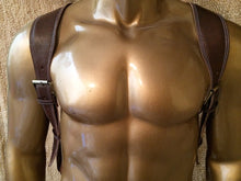 Load image into Gallery viewer, Backpack indiana jones Rustic Leather bag