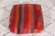 Load image into Gallery viewer, All Wool Footstool Kilim Pillow 
