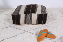 Load image into Gallery viewer, handmade pouf kilim 
