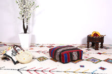 Load image into Gallery viewer, Moroccan rug pouf
