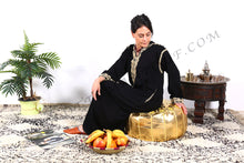 Load image into Gallery viewer, Wedding Gift Gold Ottoman Pouf

