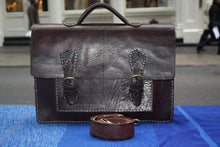 Load image into Gallery viewer, Leather Messenger Bag / Satchel
