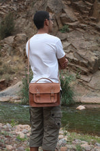 Load image into Gallery viewer, Mini Leather Messenger bag / Satchel
