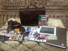 Load image into Gallery viewer, Leather Messenger Bag / Satchel
